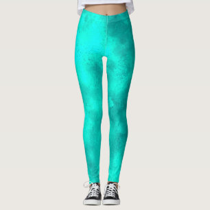 Efeito na Nuvem Leggings verdes Emerald