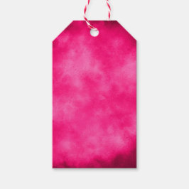 Efeito Nuvem – Etiquetas de Presente Rosa