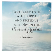 Efesianos 2:6 Deus nos criou com Cristo, Bíblia