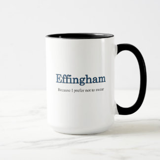 Effingham porque prefiro não suar caneca de café
