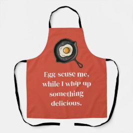 Egg design kitchen apron