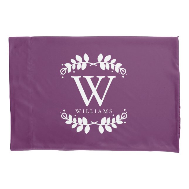 EggPlant Purple Monogrammed (Frente)