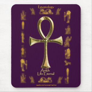Egípcio antigo Ankh Mousepad