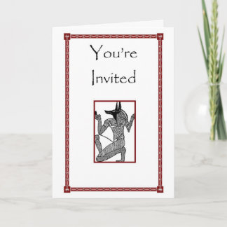 Egípcio & convite temático de Sigil