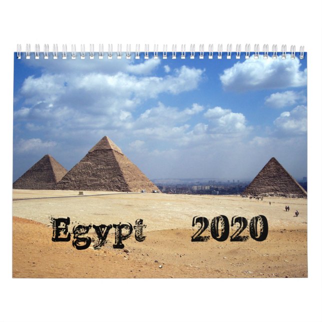 Egito - Calendário 2020 (Capa)
