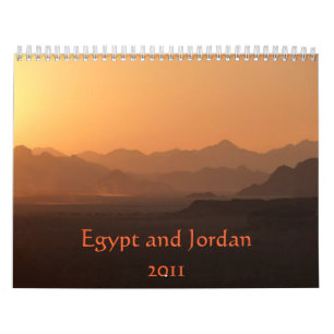 Egito e Jordânia Calendário de 2011
