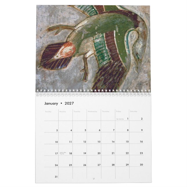 Egito e Jordânia Calendário de 2011 (Jan 2027)