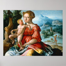 Egito - Poster de arte fina de Maerten van Heemske