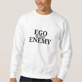 Ego É o Inimigo Camiseta Minimalista de Máquina de