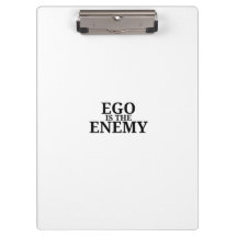 Ego É o Inimigo Prancheta de Tipo Minimalista