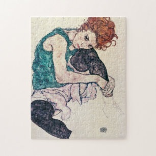 Egon Schiele assentou o quebra-cabeça da mulher