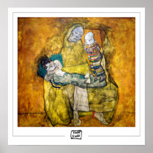 Egon Schiele Zedign Art Poster nº 11