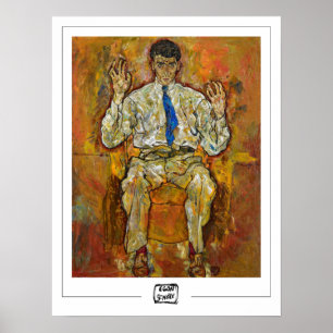 Egon Schiele Zedign Art Poster nº 7-3