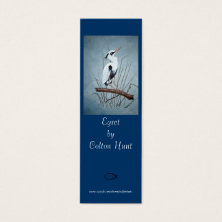 Egret Bookmark por Colton Hunt