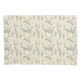 Egrets de meio-dia - Ao longo do rio - padrão das