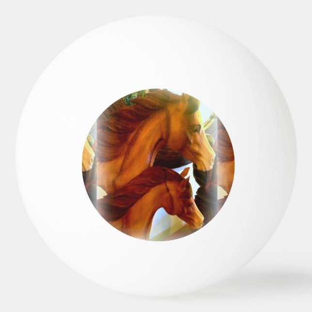 égua e bola de pingue-pongue (Frente)