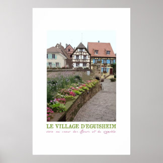 Eguisheim, Poster vintage da França