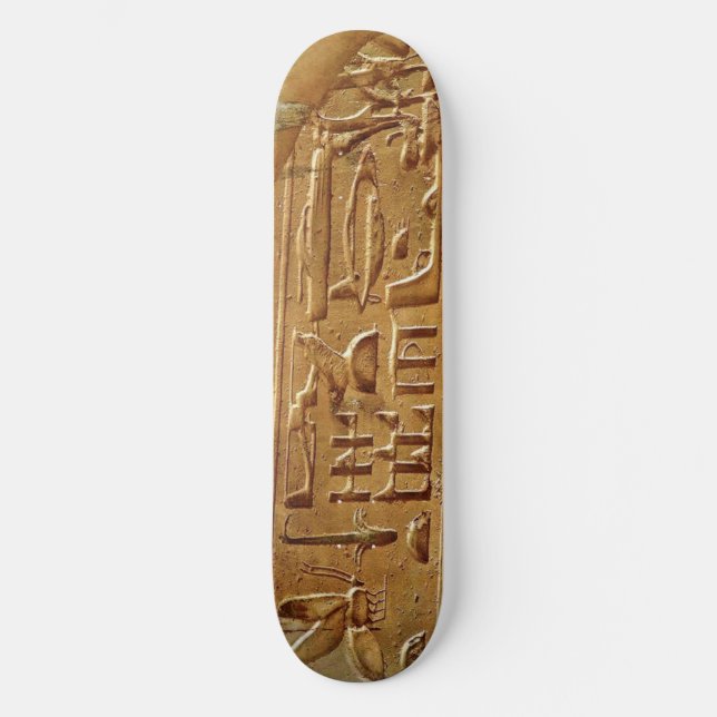 EGYPT PRETO - Ponto de skate de 1/2" (Frente)