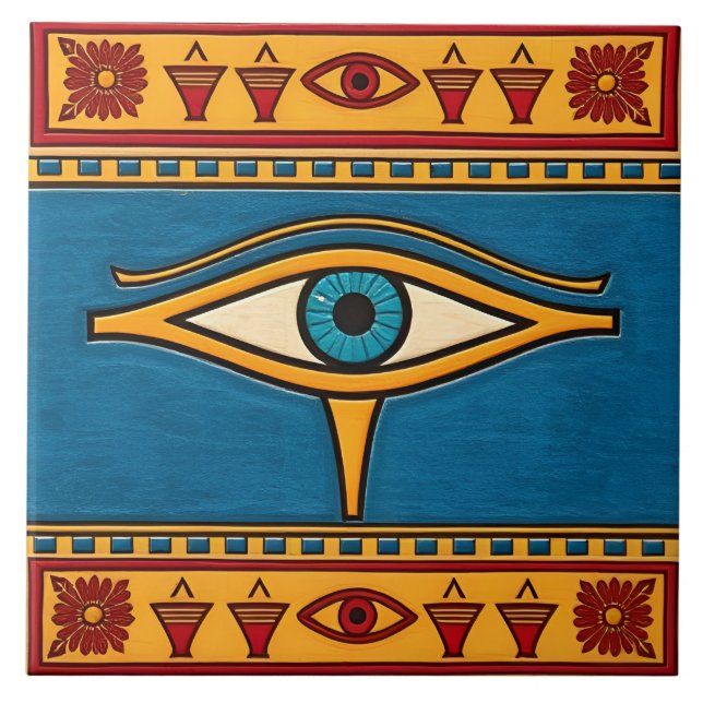 Egyptian Eye of Horus, Eye of Ra Egypt Deity (Frente)