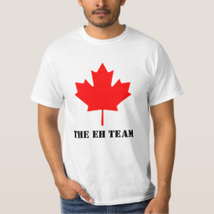 Eh a camisa do canadense da equipe