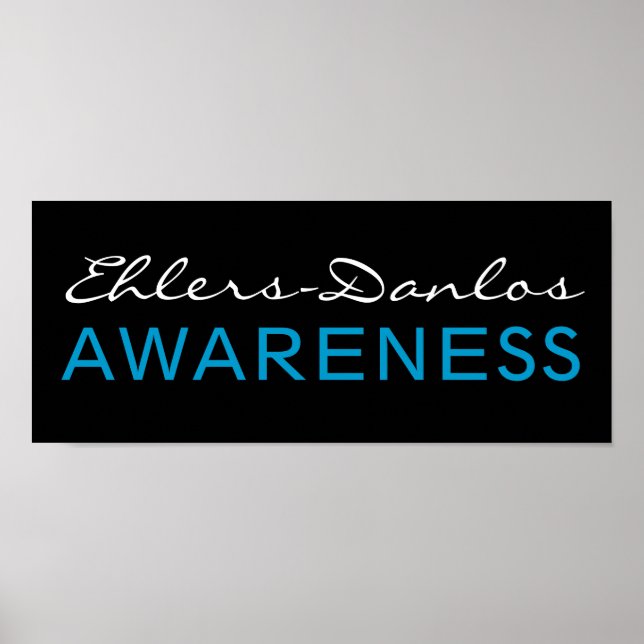 Ehlers-Danlos Awareness Posters (Frente)