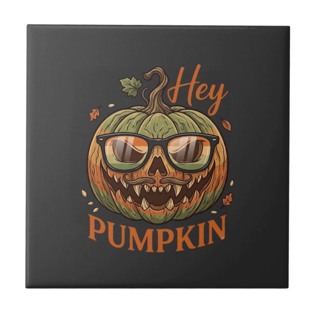 Ei Abóbora Óculos de Halloween Jack Lantern Bigode (Frente)