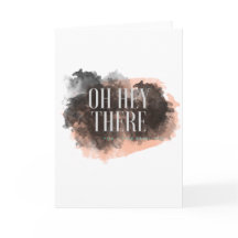 Ei, aí, cartão de saudação