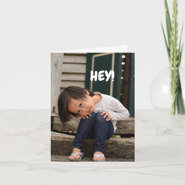 EI, CARTÃO DE AMIZADE (Frente)