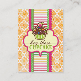 Ei, Cupcake Cartões de visitas Chubby