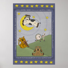 Ei Diddle Diddle Nursery Rhyme Nursery Poster
