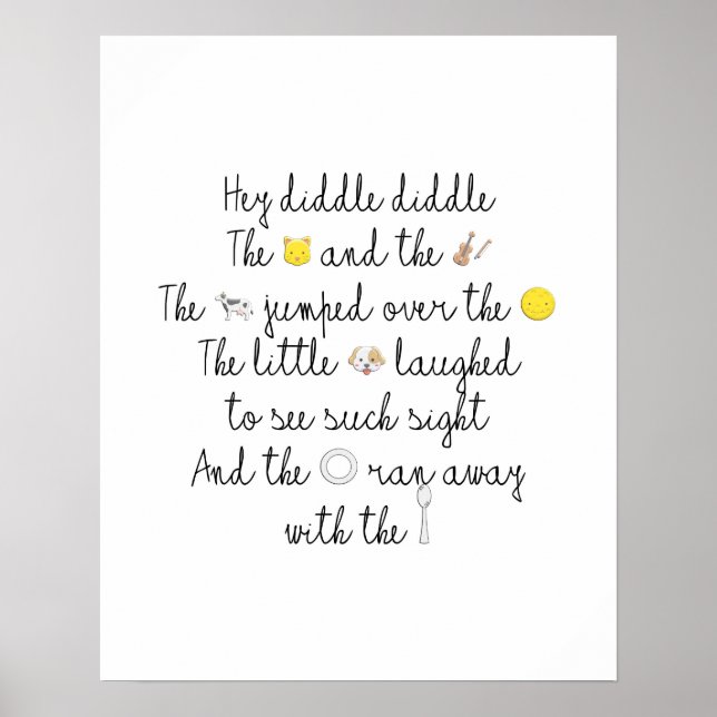 Ei Diddle Diddle Poster (Frente)