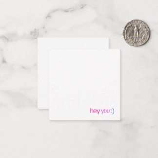 Ei, Seu Cartão De Nota De Saudação