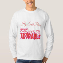 Ei Sorria Você Parece Tão Adorável Camiseta Mascul