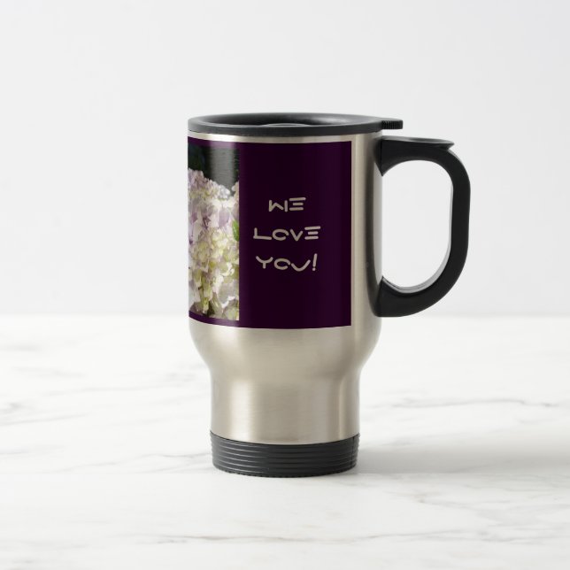 Ei Você Nós Amamos Você! Canecas de Viagem de Café (Direita)