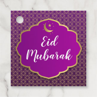 Eid Mubarak - Etiqueta Roxa