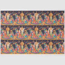 Eid Mubarak Festival Cena de Moldagem de Papel par