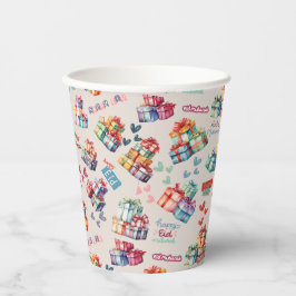 Eid Mubarak Paper Cups – Colourful Gift Boxes