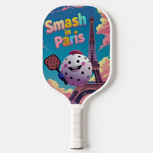 Eiffel Smash - Design do Pickleball de Paris (Front)