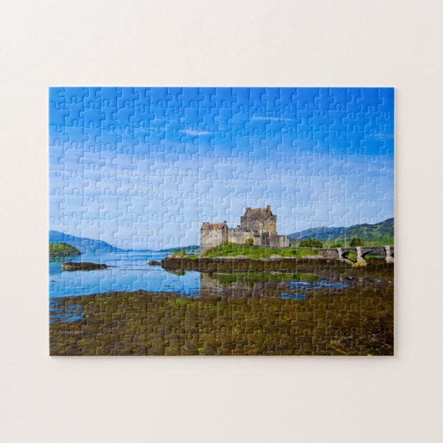Eilean Donan Castle Jigsee quebra-cabeça (Horizontal)