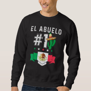 El Abuelo Numero 1 Camiseta Padre Mexicano