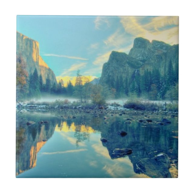 EL Capitan e reflexão de três irmãos (Frente)