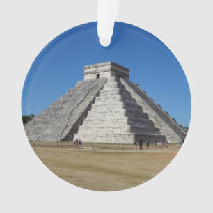 EL Castillo - Chichen Itza, ornamento de México #