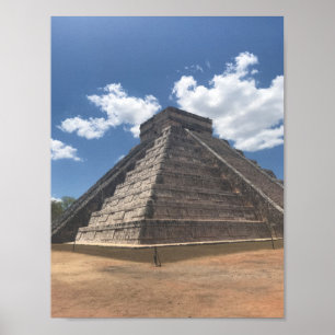 EL Castillo - Chichen Itza, poster de México #3