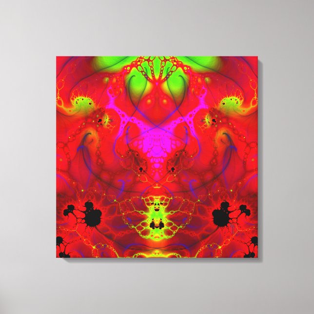 El Diablo: A Impressão da Canvas do Diabo (Frente)