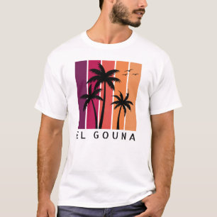 El Gouna Vintage, camiseta sunset, masculino