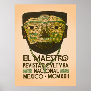 El Maestro Cactus Impressões   Arte Botânica Mexic
