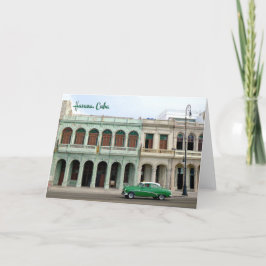 El Malecón, Havana, Cuba - cartão