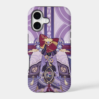 El Raiden Shogun Genshin Capa de telefone de Impac
