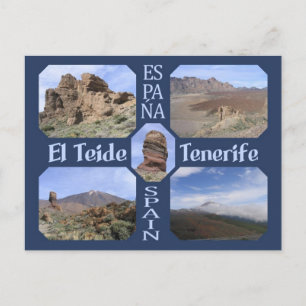 El Teide, cartão postal personalizado do Tenerife