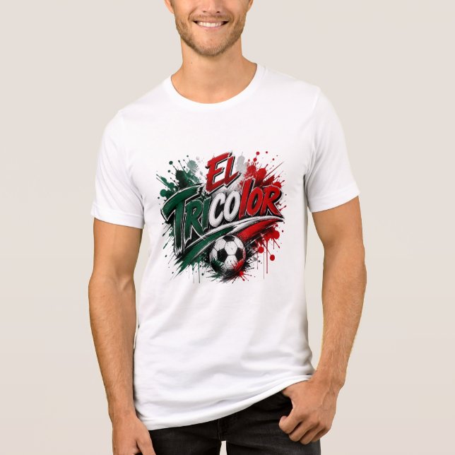 El Tricolor - apelido da seleção mexicana (Frente)